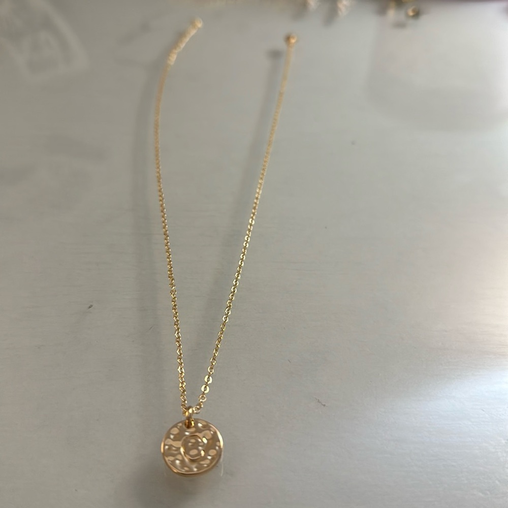 Gold Necklace.